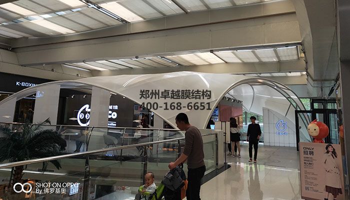 鄭州國貿(mào)360商場膜結(jié)構