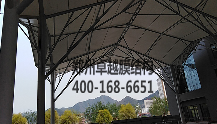 河北承德天寶富麗灣下沉式廣場膜結(jié)構
