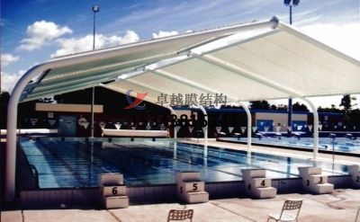 水與建筑完美融合 ———— 游泳館膜結(jié)構