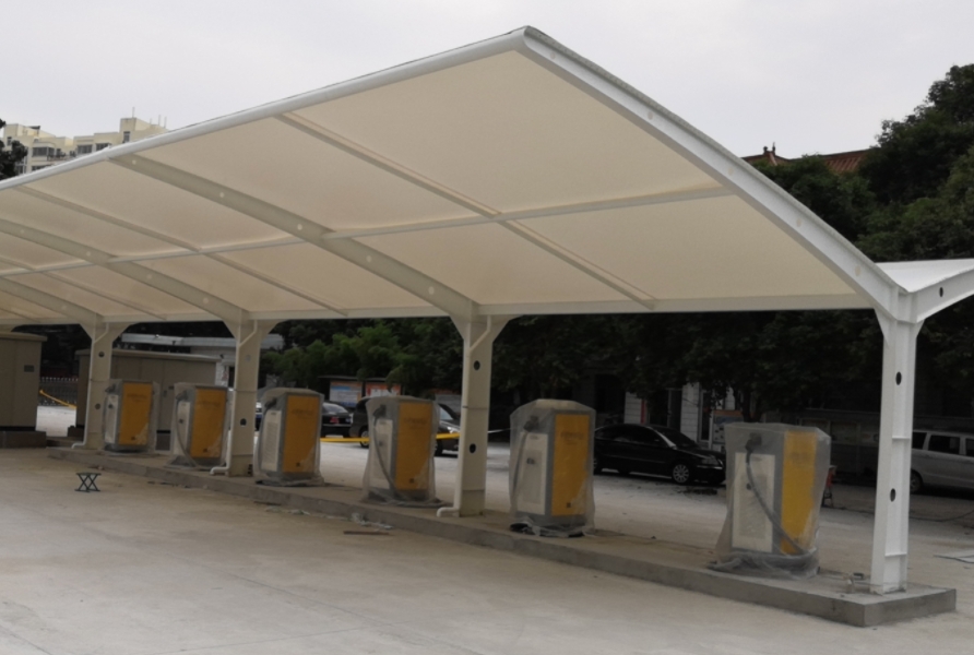 充電樁車(chē)棚翻新方案怎么做？